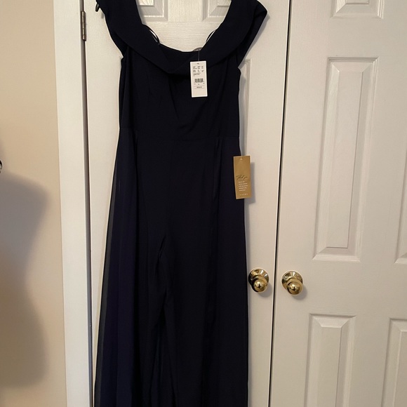 NWT- Laura jumpsuit with sheer skirt - Picture 9 of 15